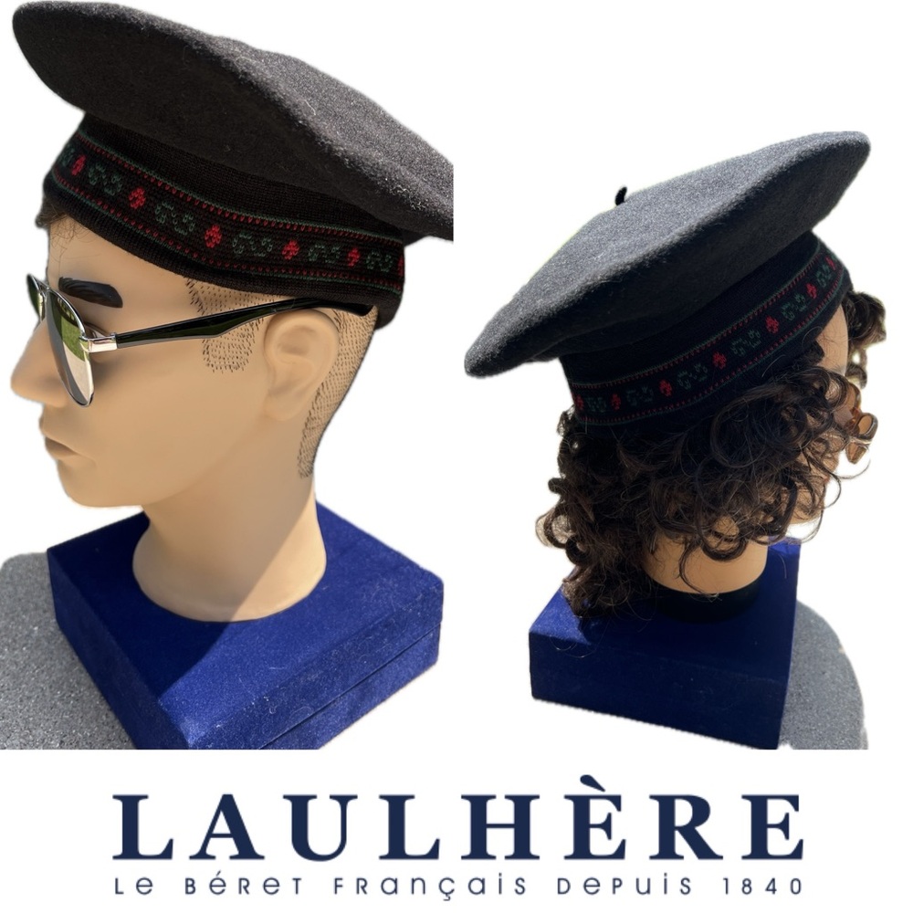 Laulhere 100% Wool Beatex Beret / Parisian Hat | Ref. Metropole | Made in France